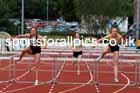 Womens Heptathlon 100 metres hurdles, 2024 EAP International Combined events, Hewcham, Northumberland.  Photo: David T. Hewitson/Sports for All Pics